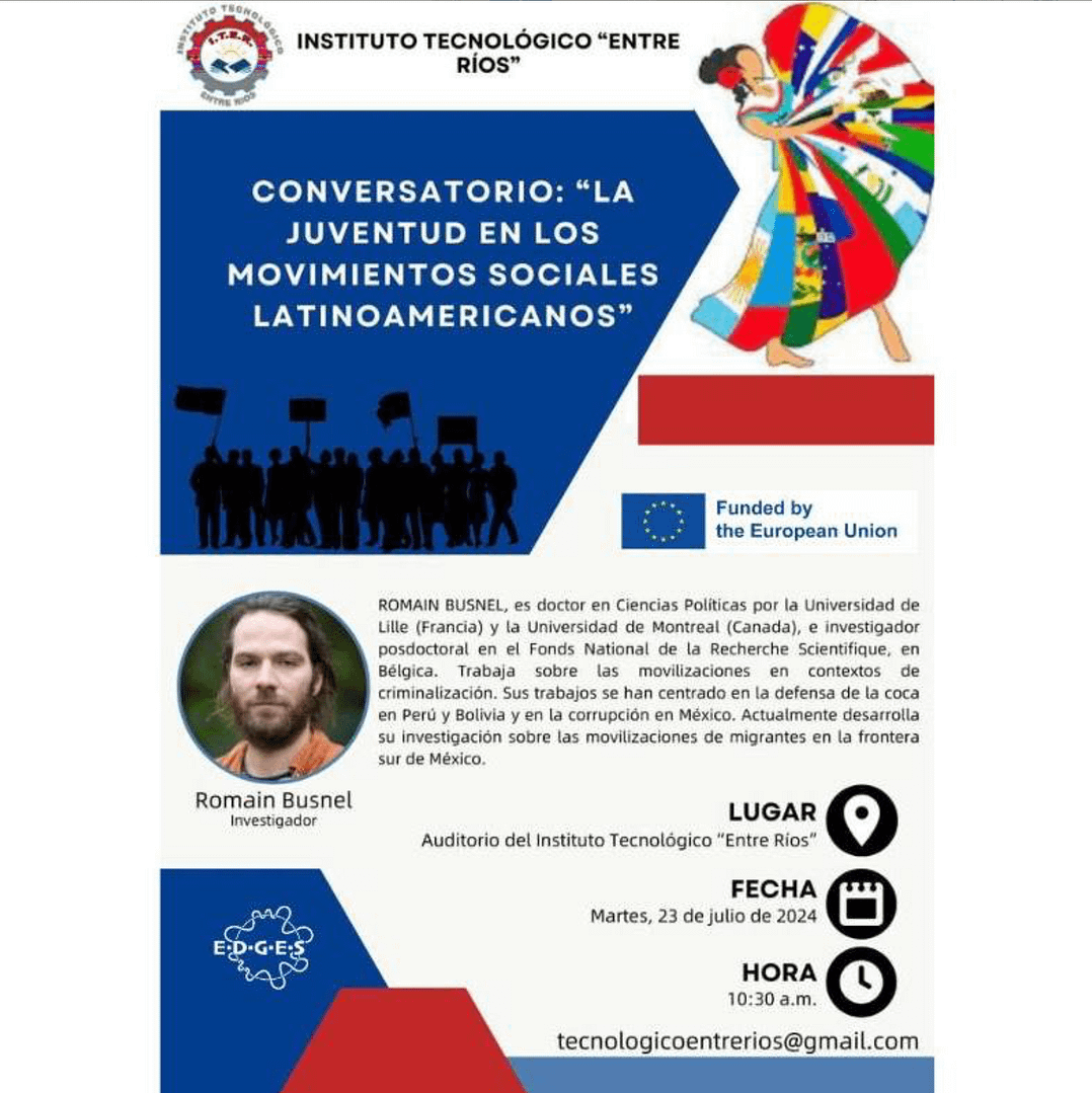 Conservatorio: “La juventud en los movimientos sociales” | 23 de Julio 2024